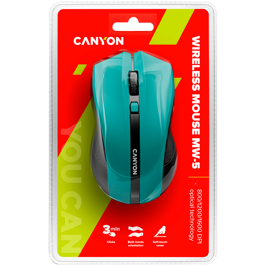 Canyon mouse MW-5 Wireless Green