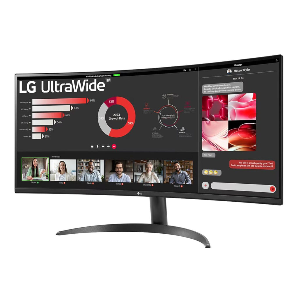 LG UltraWide 34″ QHD VA Curved Monitor