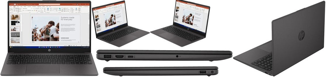 HP 250 G10 12th Gen Intel N100 8GB Ram 256GB M.2 PCIe NVMe SSD Notebook