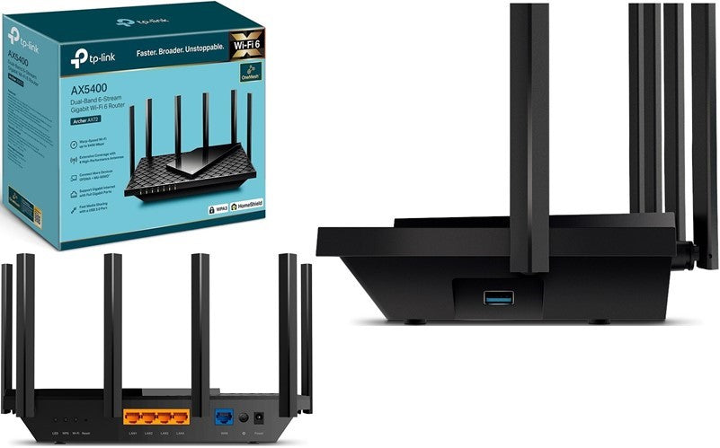 TP-Link Archer AX72 AX5400 Dual-Band Gigabit Wi-Fi 6 Router
