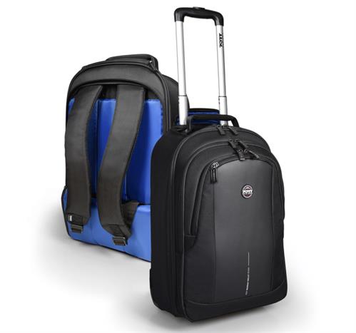 Port Designs Chicago EVO 15.6 Inch Black Trolley Travel