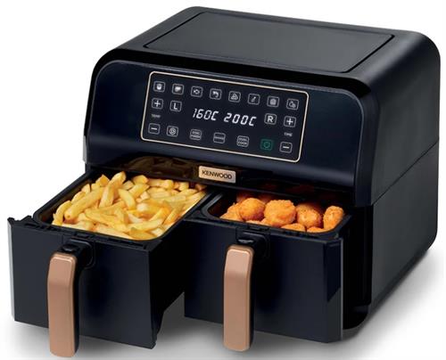 Kenwood Dual K Healthy Fry Airfryer Black