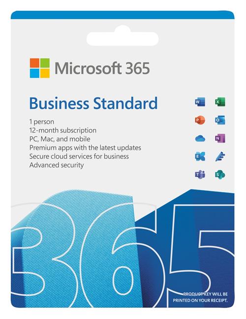 Microsoft 365 Business Standard ESD - Medialess