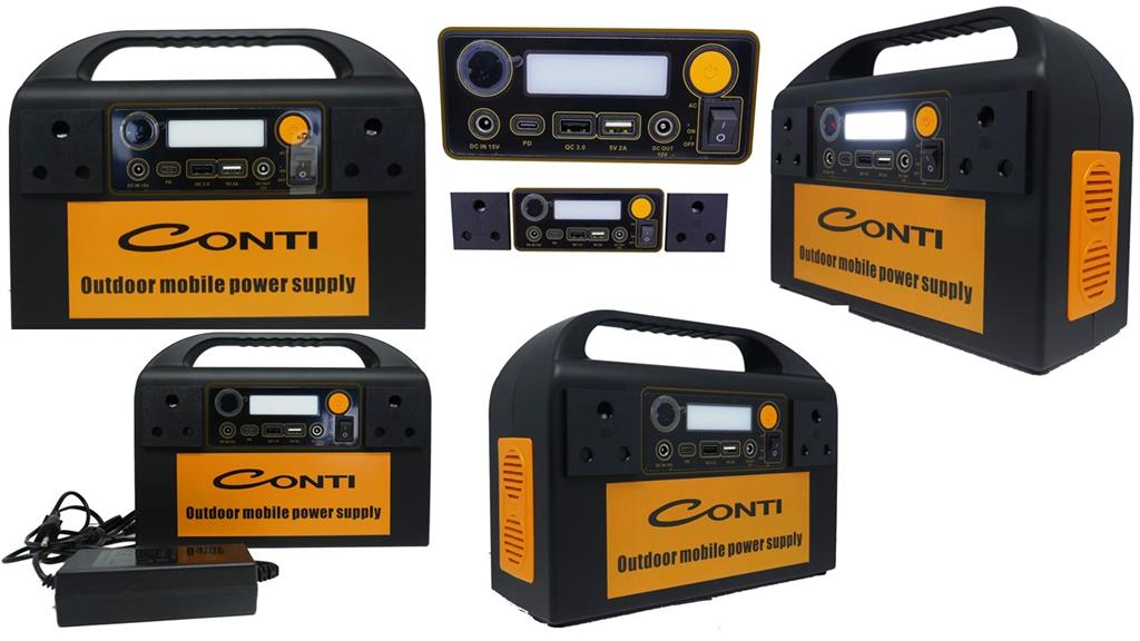 Solarix Conti 300W Portable Carry Case Power Station