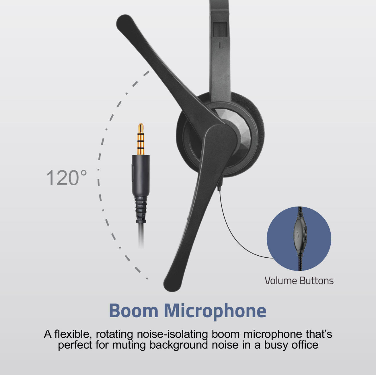 Astrum HS600 Over-Ear Headphones with Mic