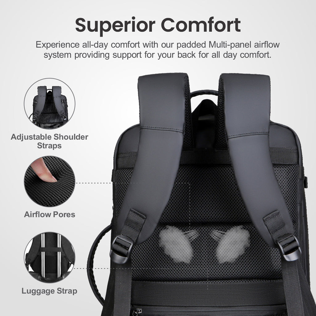 Astrum LB310 PU Travel Backpack Black