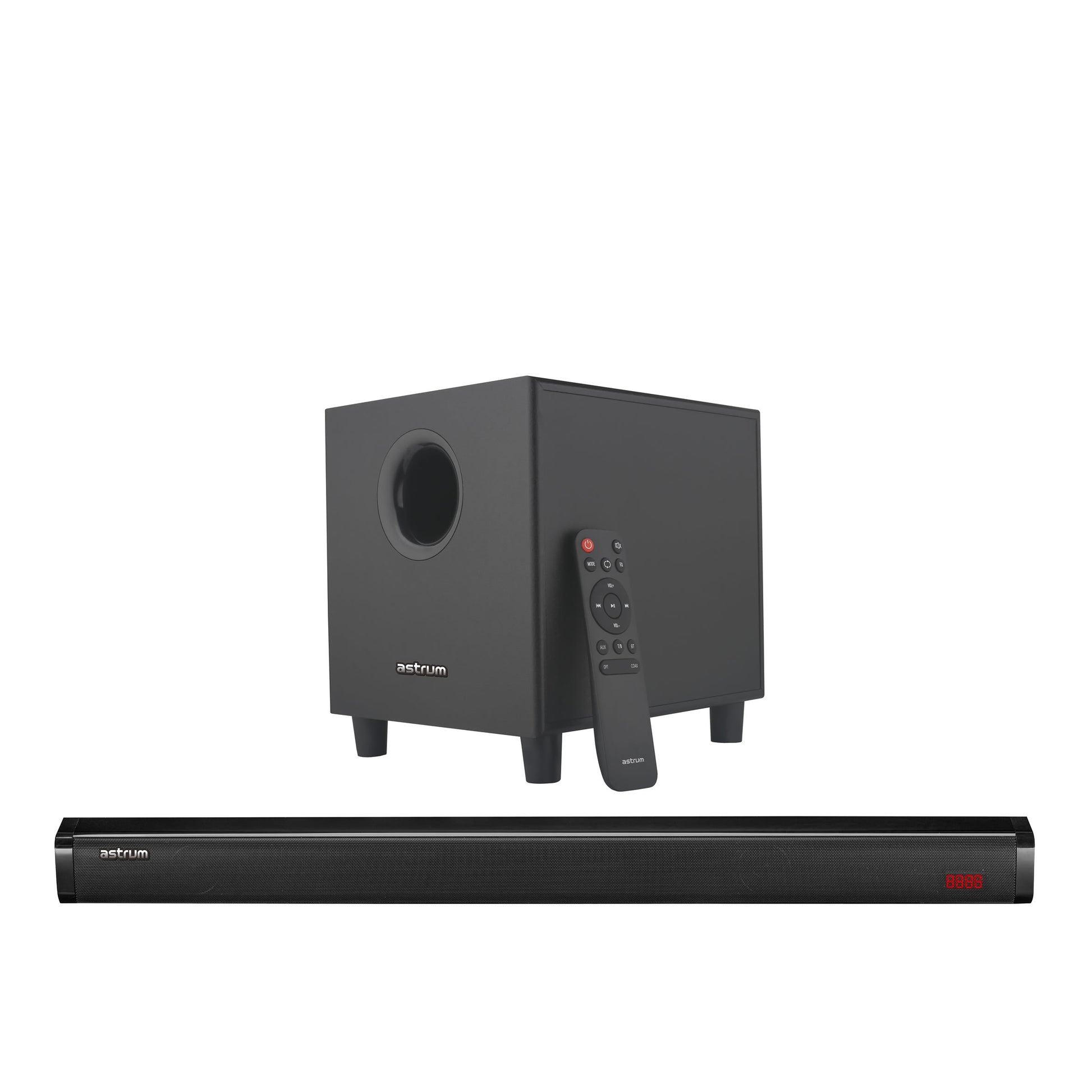 Astrum 2.1 wireless Soundbar and Subwoofer 70W superior bass