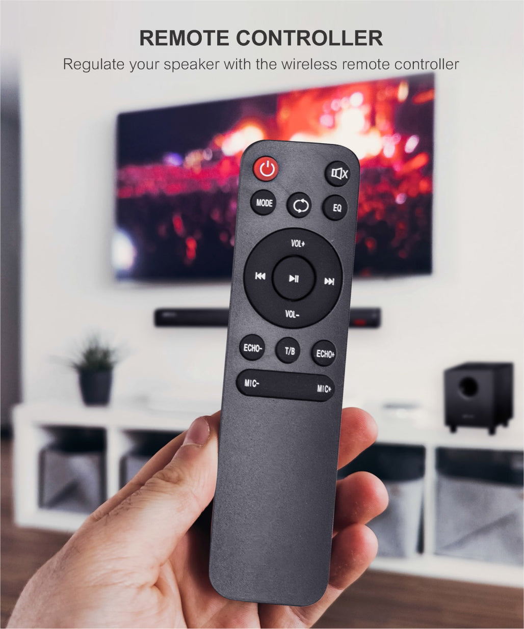 Astrum 2.1 wireless Soundbar and Subwoofer 70W superior bass