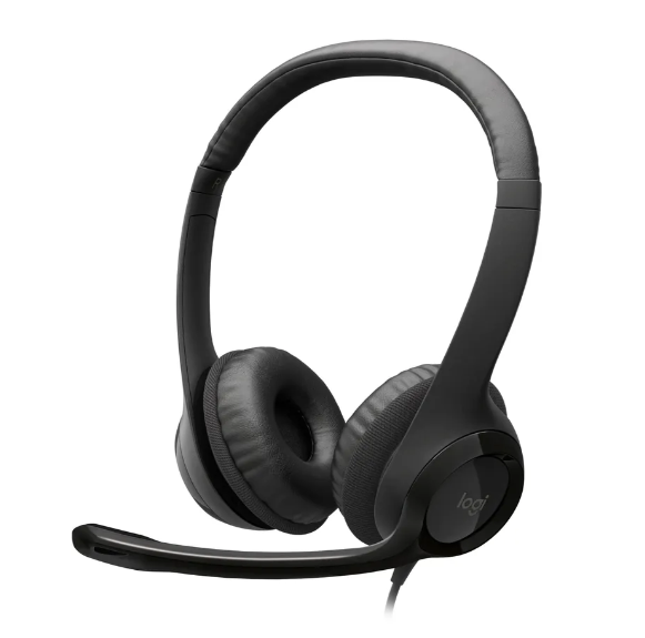 Logitech H390 USB Headset with Noise-canceling mic
