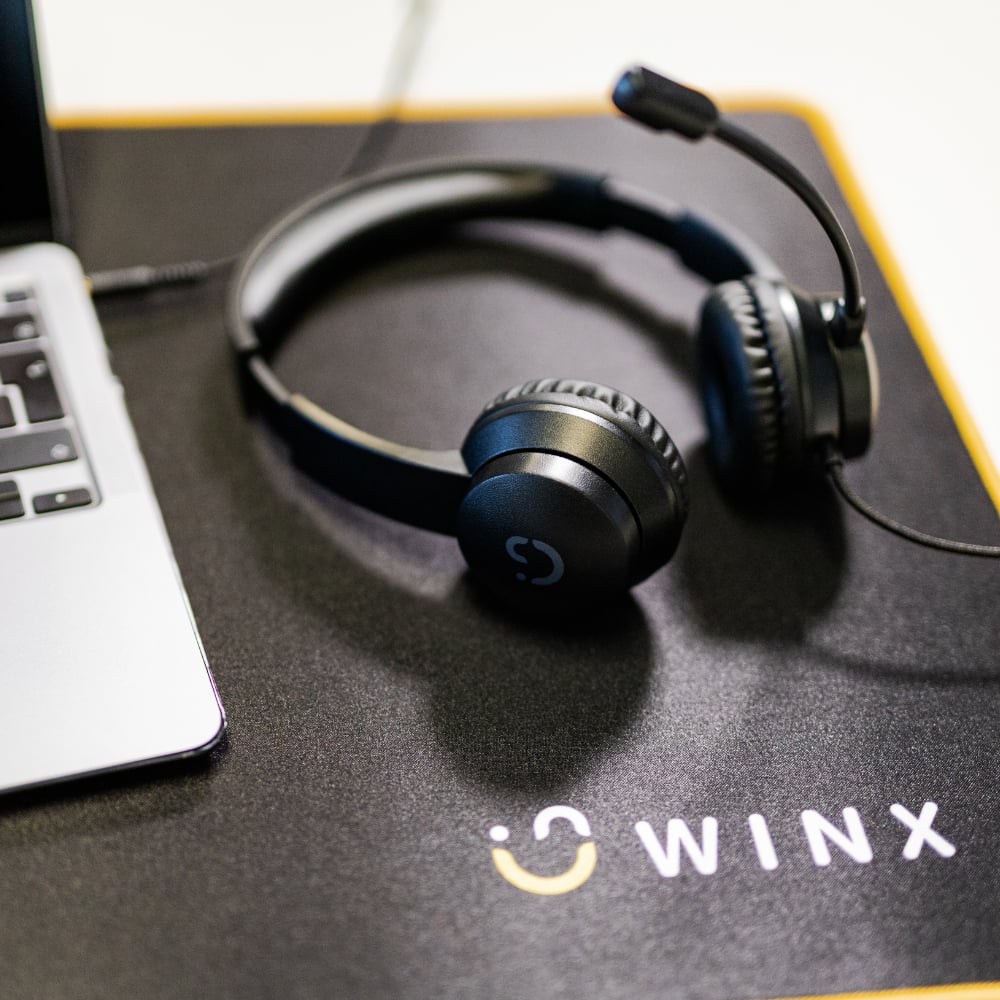 Winx Call Center Clear 3.5mm Headset