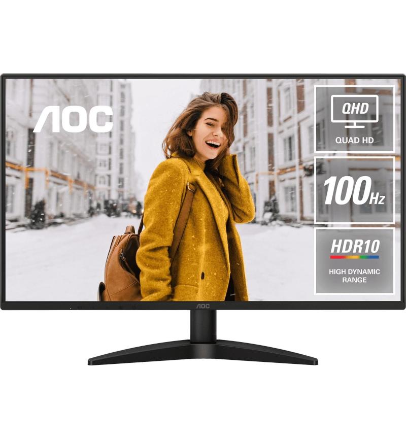 AOC Q27B36 27" WQHD (2560 x 1440p) IPS Adaptive-Sync HDR10 Desktop Monitor