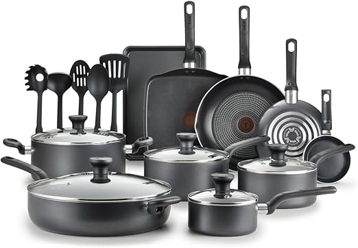 Tefal Easy Care 20-Piece Set - Grey