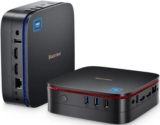 Blackview Mini-Pc N150 - MP60, Intel® Celeron N5095 16GB RAM + 512GB SSD