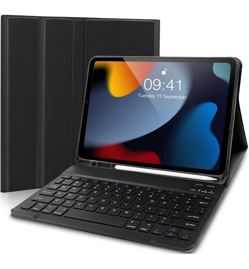 Tablet Cover with Bluetooth Keyboard