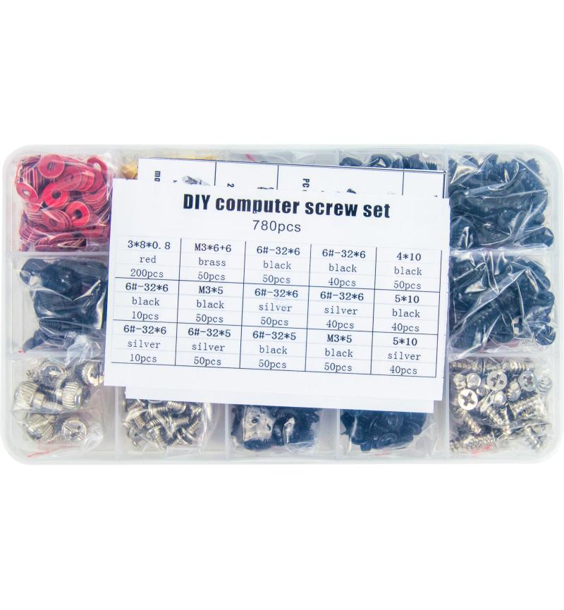 Microworld  Screw Set - 780 Pcs
