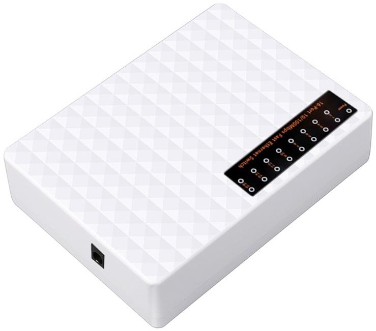 Microworld 16 Port 10/100 Switch